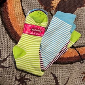 Striped socks, 3 pack